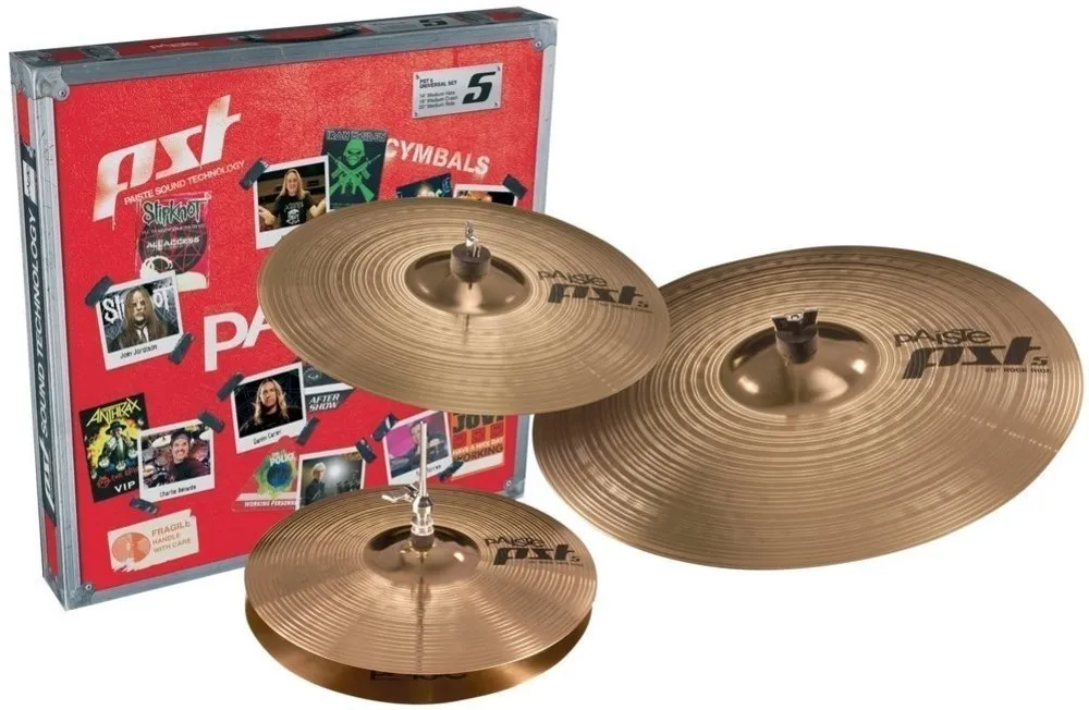 PAISTE PST5 Rock Set Pack 3pcs