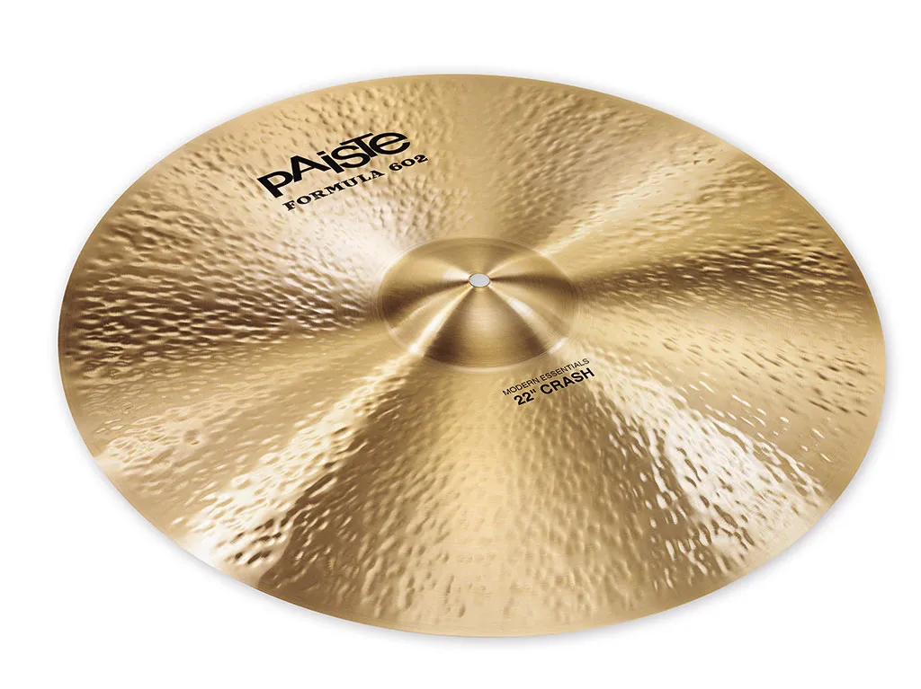 PAISTE Formula 602 Modern 22" Essentials Crash