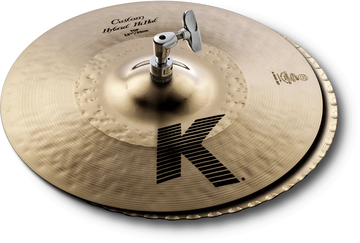 ZILDJIAN K Custom 13" Hybrid Hi-hat
