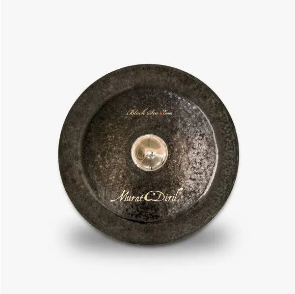 MURAT DIRIL Artistic Black Sea 18" Golden Bell China