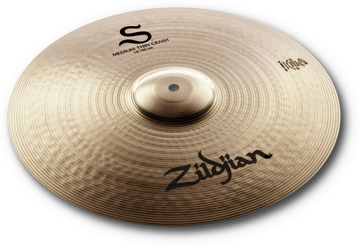 ZILDJIAN S 16" Medium Thin Crash
