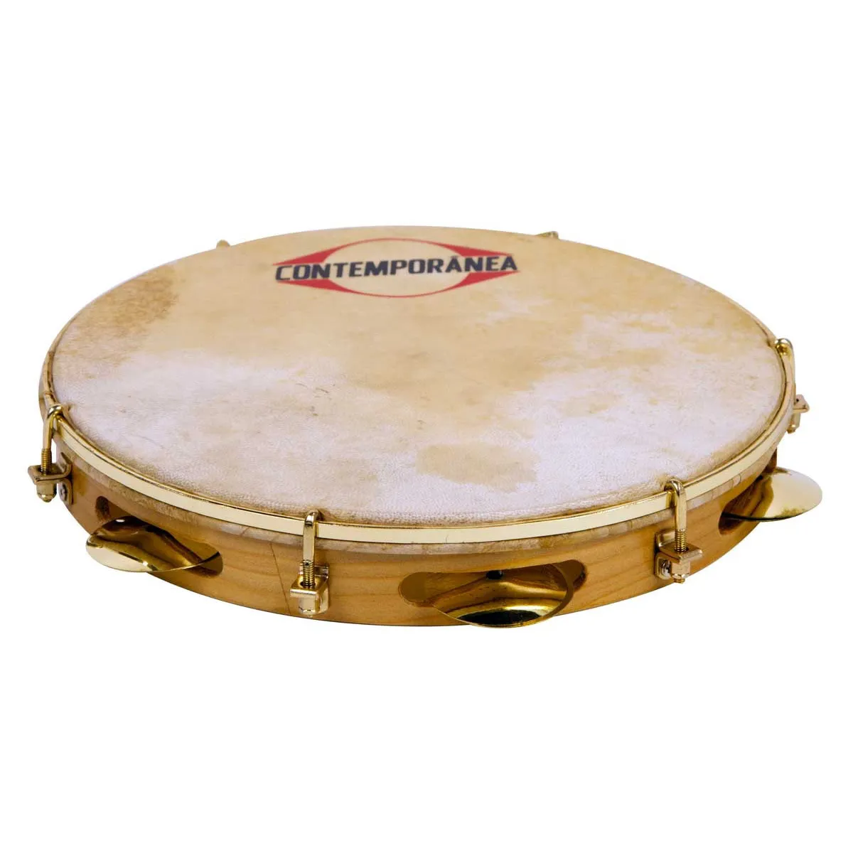 Pandeiro Contemporanea 10" Bois Extra Light Peau Animale - Choro Pro