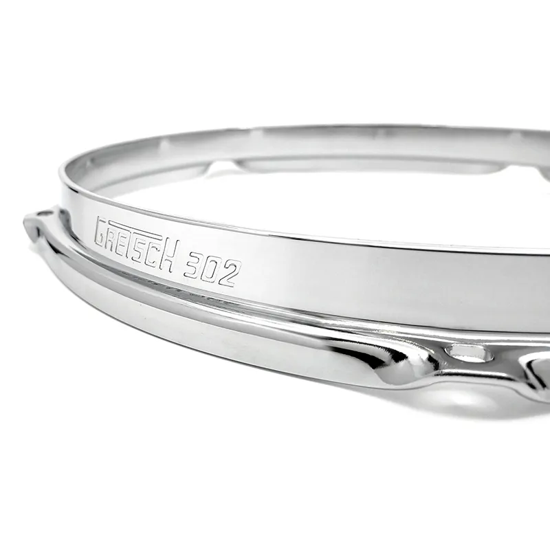 Cercle Gretsch 302 Double-Flanged Hoop 14" - 8 Tirants