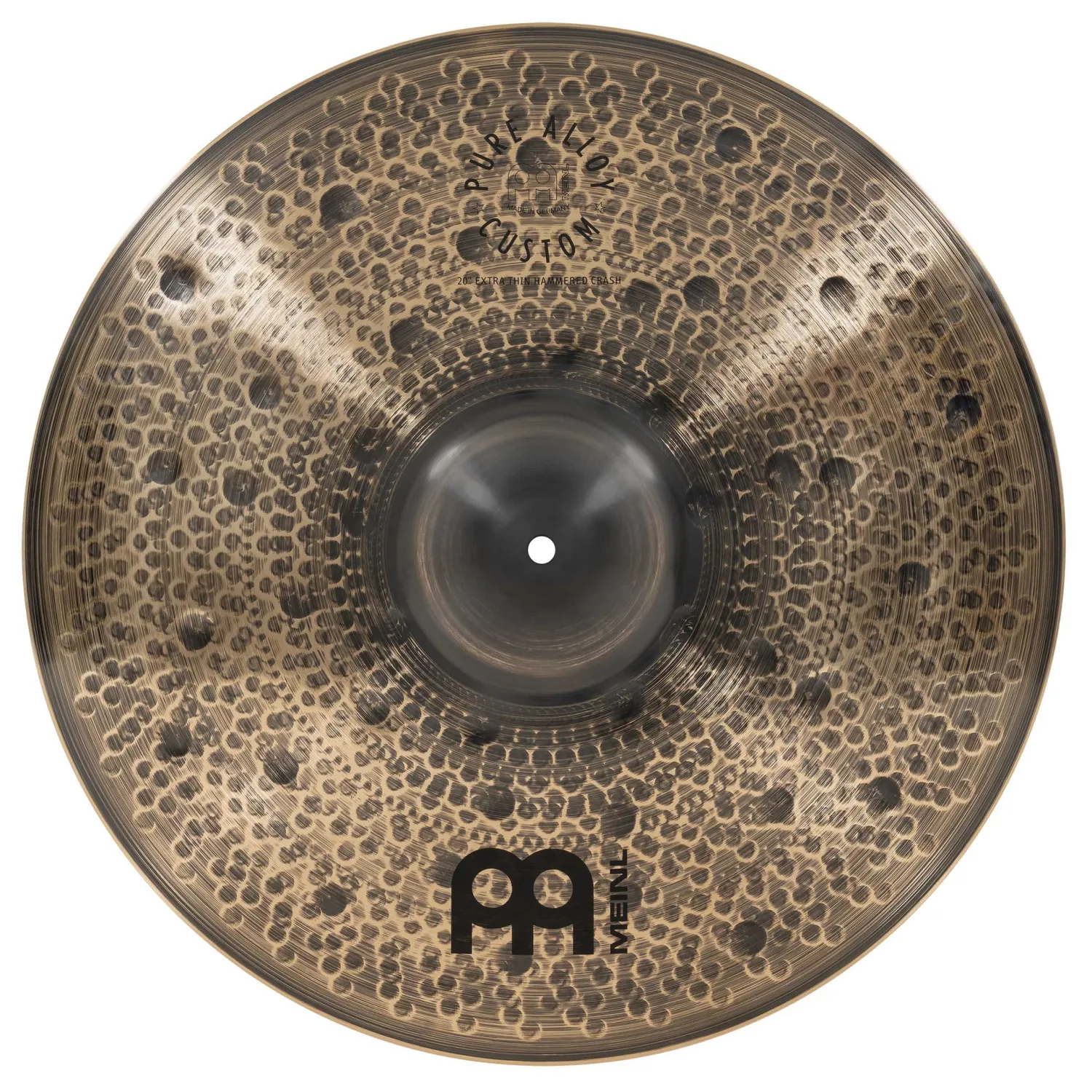 MEINL Pure Alloy Custom 20" Extra Thin Hammered Crash