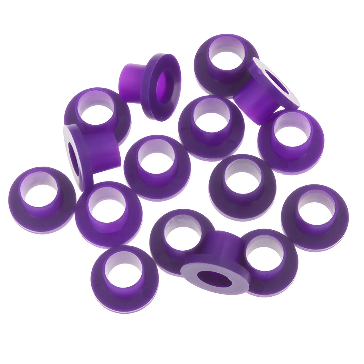 Rondelle Danmar Nylon - Violet - 100Pcs