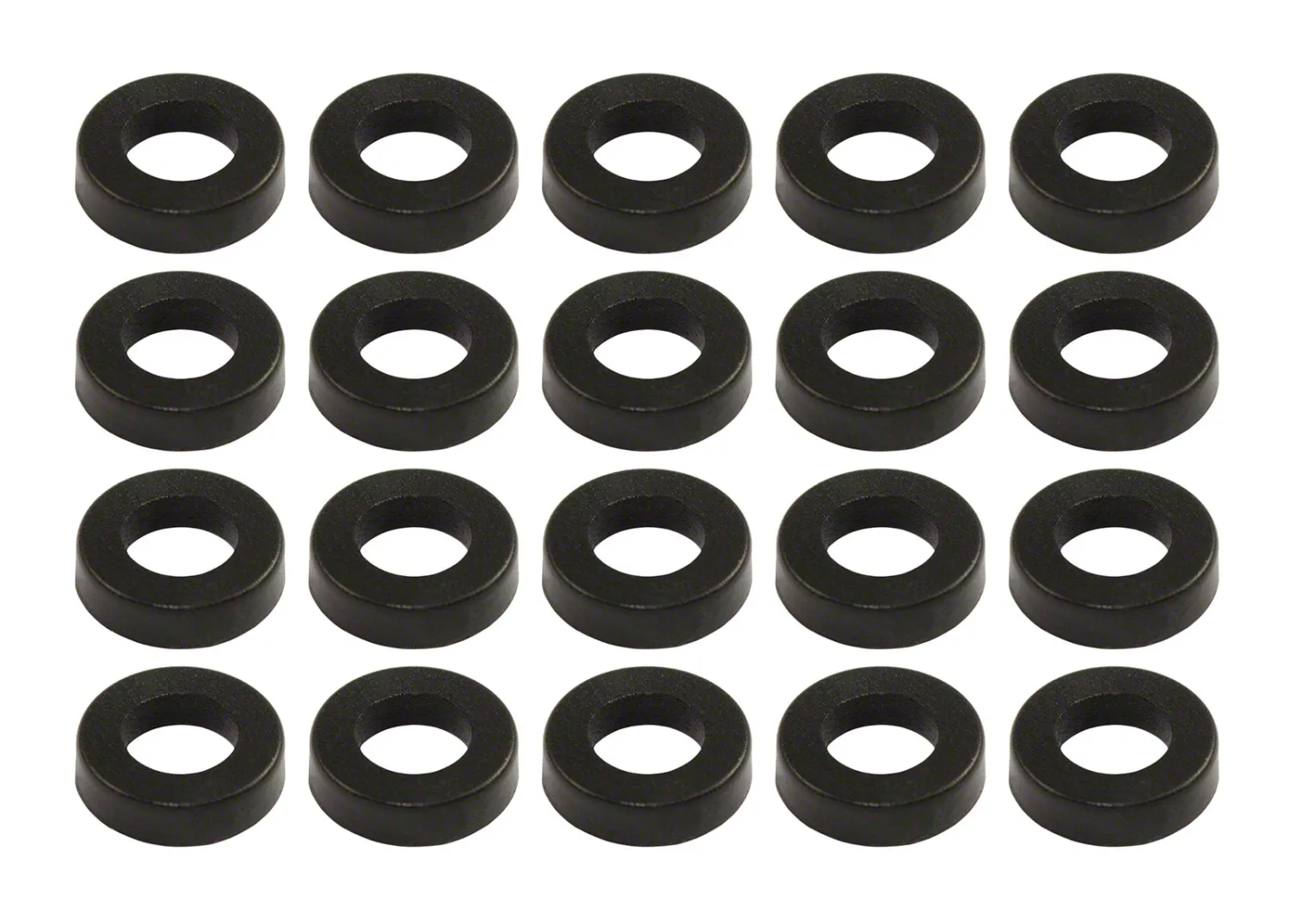 Rondelle Sparedrum Nylon - Black (X20)