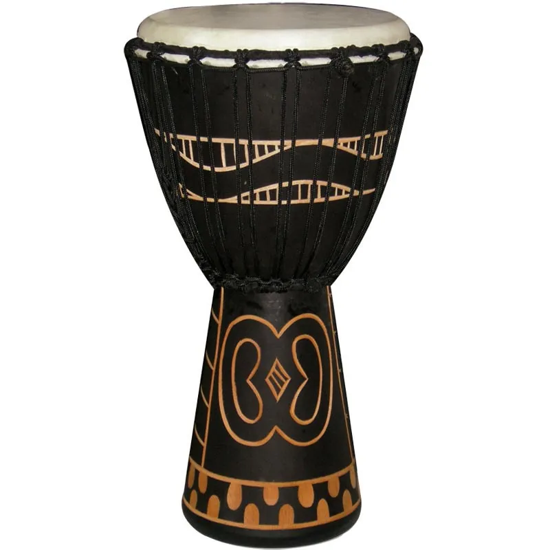 Djembe Tanga 08" Slammer Sculpte - Black