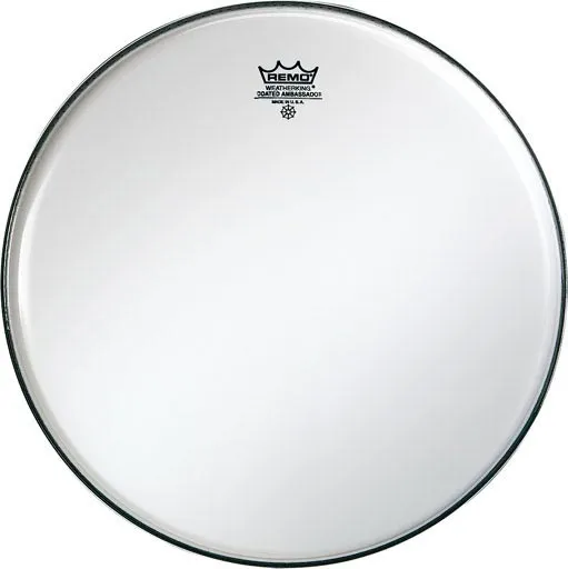 REMO Ambassador 28" Bass Smooth White