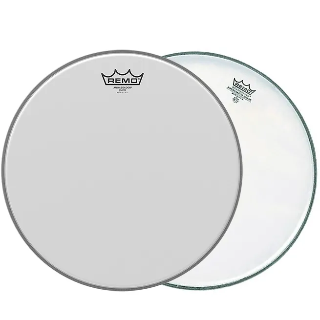 REMO Pack Ambassador 14" Coated + 14" Hazy