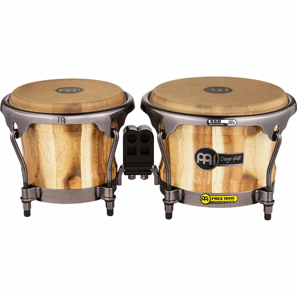 Bongos Meinl Woodcraft Artist Diego Gale - Fiberskyn