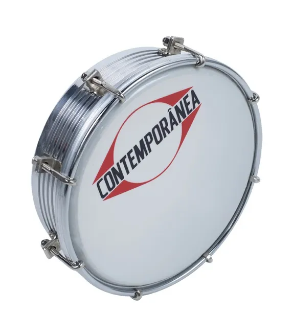 Tamborim Contemporanea Frisado 06" Alu - 8 Tirants