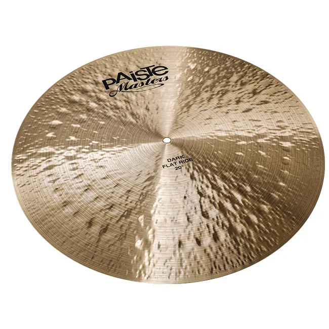 PAISTE Masters 20" Dark Flat Ride Ride