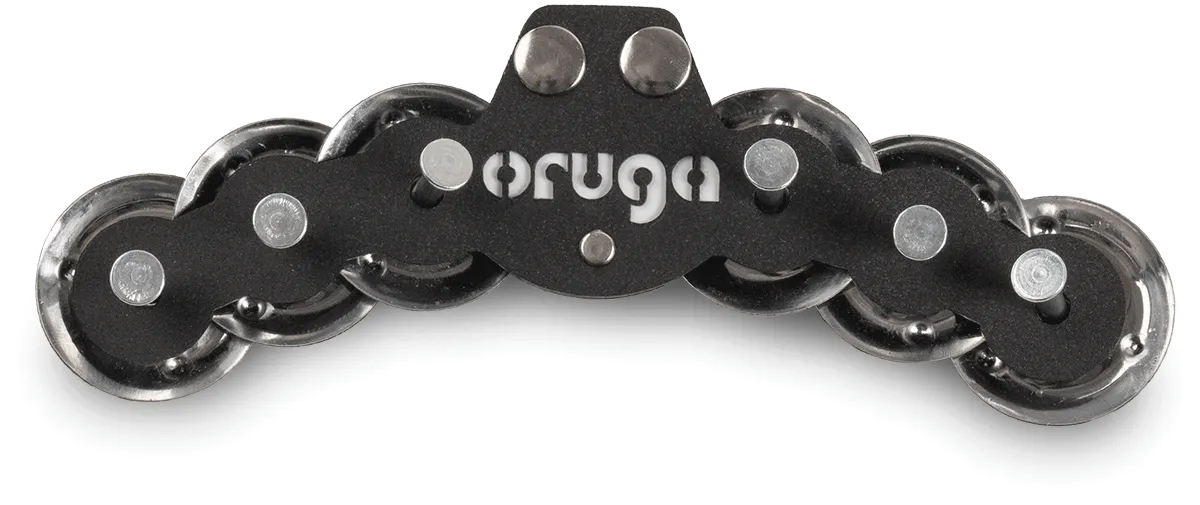 Jingle Oruga 6 Cymbalettes Acier - Small