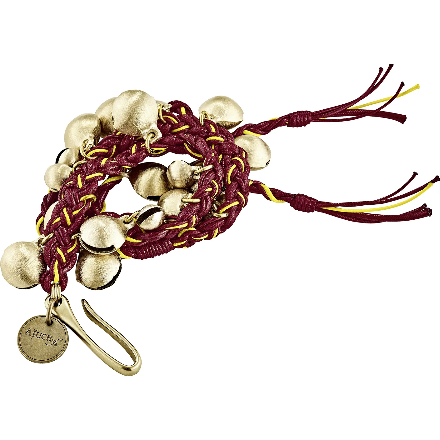 Grelots Meinl Ajuch Bells Large - Red/Gold Rope