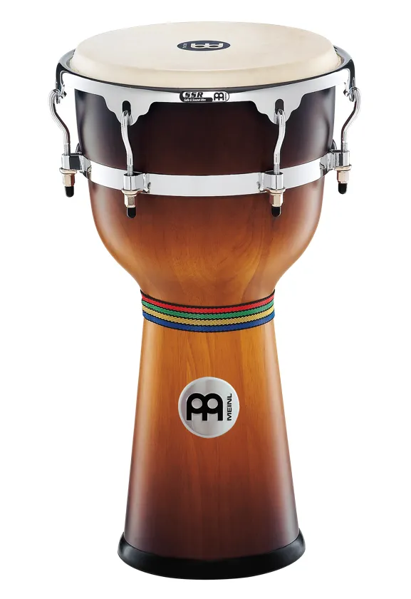 Djembe Meinl Bois 12 3/4" Hevea - Accordable - Sunburst