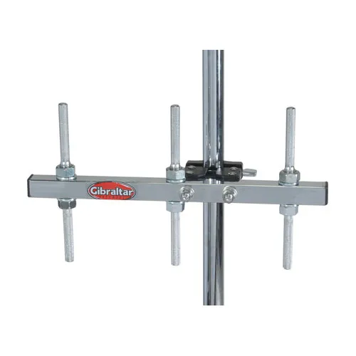 GIBRALTAR GAB12 Support Percu Barre 3 Ptes Percus w/clamp