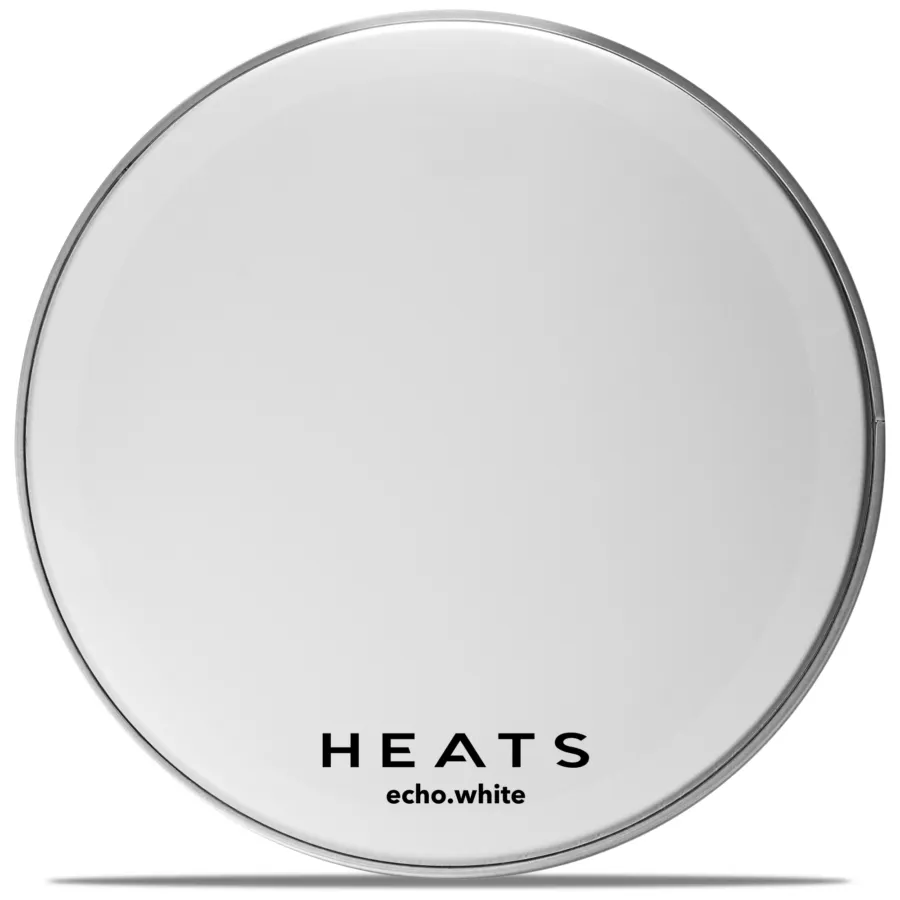 HEATS Echo White 24" Reso Bass Coated