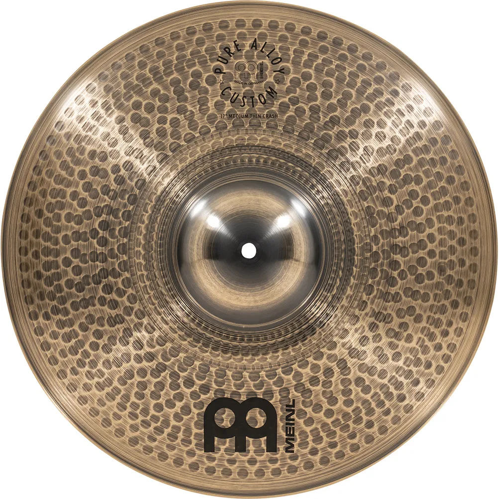 MEINL Pure Alloy Custom 17" Medium Thin Crash