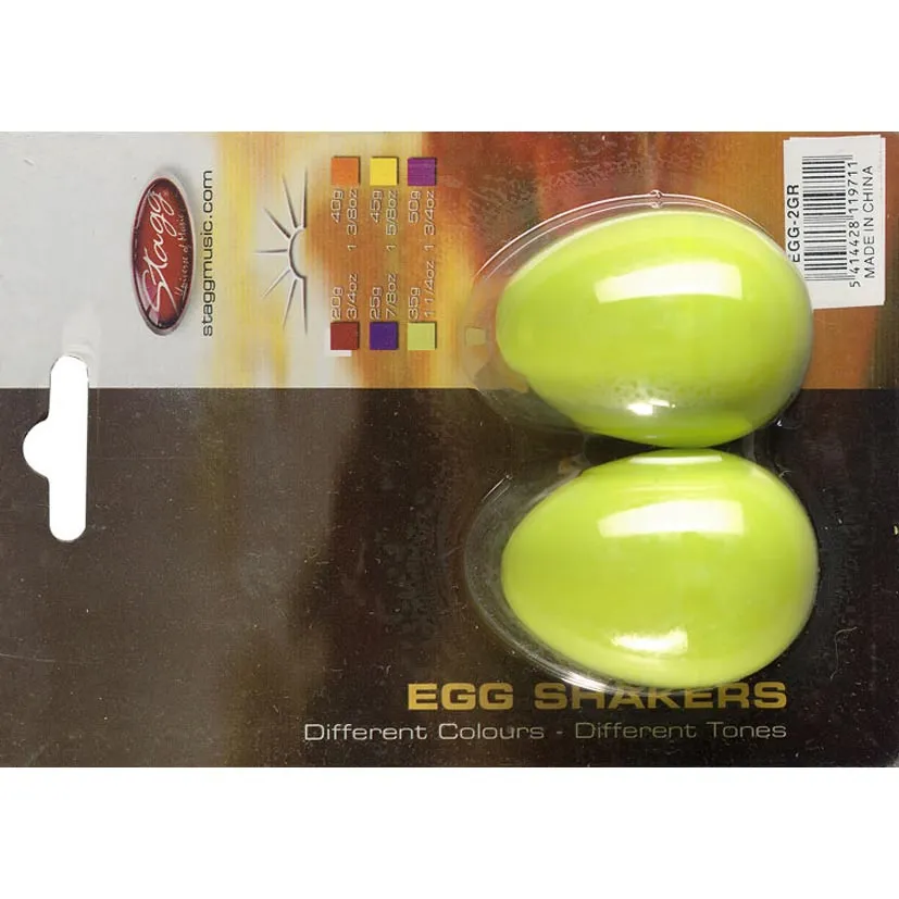 Shaker Stagg Egg Green - La Paire