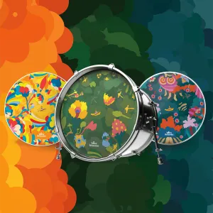 EVANS Graphic 20" Yellow Submarine - Pepperland Woods (Green)