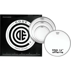 Pack CODE Reso Ring 10"/12"/16" Clear + Dna 14" Coated