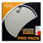 REMO Pack Emperor 12"/13"/16" Coated + Ambassador 14" Coated