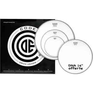 Pack CODE Dna 10"/12"/14" Coated + Dna 14" Coated