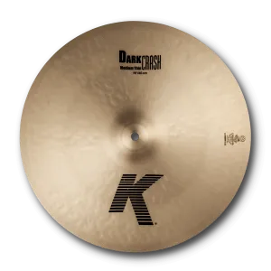 ZILDJIAN K 16" Dark Medium Thin Crash