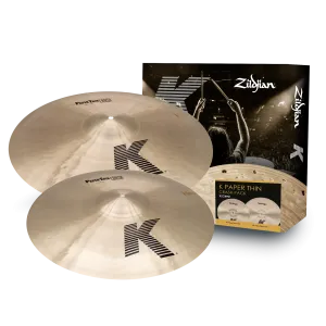 ZILDJIAN Pack K Paper Thin Crash Pack 2pcs