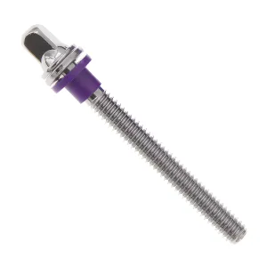 Rondelle Danmar Nylon - Violet - 20Pcs