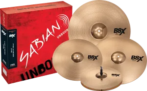 SABIAN B8X Performance Pack 4pcs