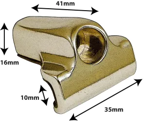 Crochet Sparedrum Dc9Br - Cercle GC - Die Cast Gold / Rubber (X1)