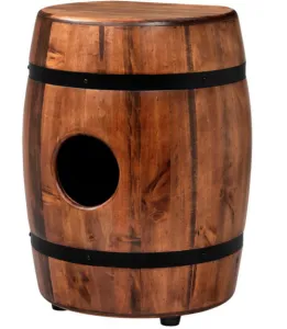 LATIN PERCUSSION LPM1406WB Cajon Matador Stave Tumba Whiskey Barrel 