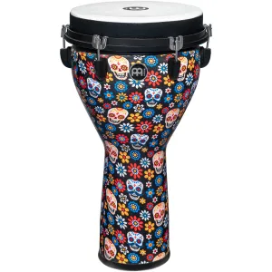 Djembe Meinl 12" Jumbo Synthetique - Day Of The Dead