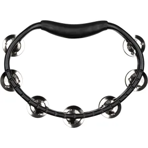 Tambourin Meinl Headliner Demi-Lune - 2 Rangs - Acier - Black