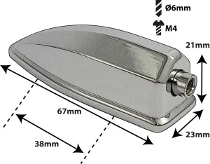 Coquille Sparedrum Tm/Caisse Claire Entre-Axe = 38mm (X1)