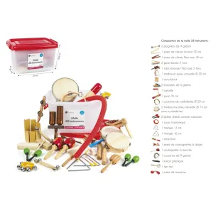 Pack Percussions Fuzeau - 28 Instruments