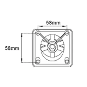 Coquille Tama Pour Pied De GC Rockstar/Swingstar