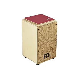 MEINL LCS-VR Assise Cajon Synthetic Leather Red 