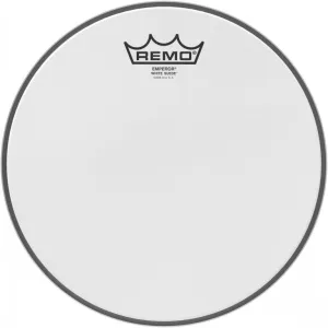 REMO White Suede 10" Emperor