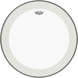 REMO Powerstroke 4 24" Bass Clear W/Dot