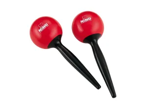 Maracas Nino Plastique Ronds - Red
