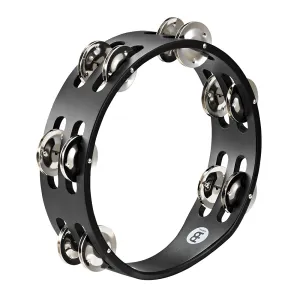 Tambourin Meinl 08" - 2 Rangs Nickel - Black