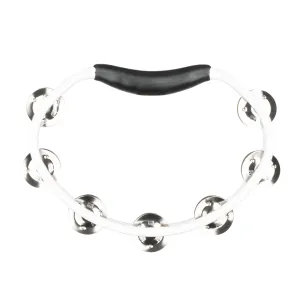 Tambourin Meinl Headliner Demi-Lune - 2 Rangs - Acier - White