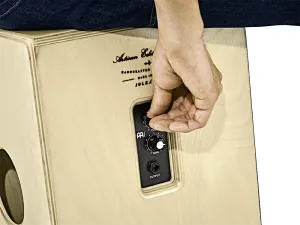 MEINL Cajon Artisan  Pre-Amplifie - Dark Olive Burst