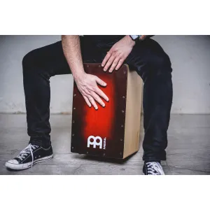 MEINL SC100RDB Cajon Snarecraft - Red Burst