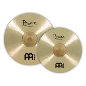 MEINL Byzance Traditional  MEINL Byzance Traditional Polyphonic Crash Pack 2pcs