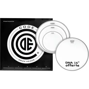 Pack CODE Generator 10"/12"/16" Clear + Dna 14" Coated