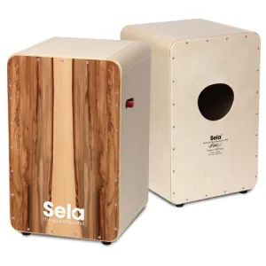 SELA SE-010 Cajon Casela Pro Satin Nut Avec Declencheur 