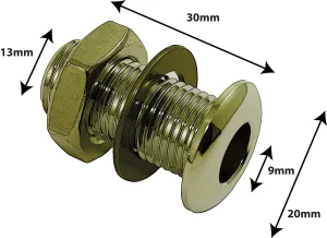 Event Sparedrum De Decompression Die Cast 30mm (X1) Gold